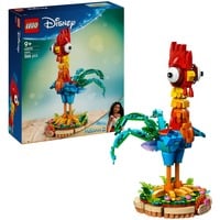 Disney Princess ǀ Disney 43272 Heihei, Modello di Animale Snodabile dal Film Vaiana 2, Giochi per Bambini e Bambine 9+ Anni, Idea Regalo, Giochi di costruzione