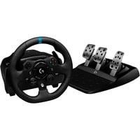 Logitech G923 Nero USB 2.0 Sterzo + Pedali Analogico/Digitale PC, Xbox One, Xbox Series S, Xbox Series X, Volante Nero, Sterzo + Pedali, PC, Xbox One, Xbox Series S, Xbox Series X, D-pad, Analogico/Digitale, 900°, Cablato