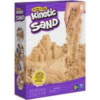 Spin Master Kinetic Sand, 2,5 kg di vera sabbia marrone per mescolare, modellare e creare, dai 3 anni in su, Gioco di sabbia Kinetic Sand , 2,5 kg di vera sabbia marrone per mescolare, modellare e creare, dai 3 anni in su, Sabbia cinetica per bambini, 3 anno/i, Non tossico, Marrone