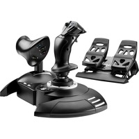 Thrustmaster T.Flight Full Kit X Nero USB Joystick Analogico/Digitale PC, Xbox, set Nero, Joystick, PC, Xbox, D-pad, Analogico/Digitale, Cablato, USB