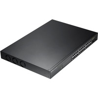 Zyxel GS1900-24HP Gestito Gigabit Ethernet (10/100/1000) 1U Nero Gestito, Gigabit Ethernet (10/100/1000), 1U