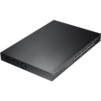 Zyxel GS1900-24HP Gestito Gigabit Ethernet (10/100/1000) 1U Nero, Interruttore Gestito, Gigabit Ethernet (10/100/1000), 1U