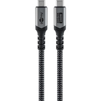 goobay 74213, Cavo Nero/grigio