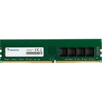 ADATA Premier memoria 16 GB 1 x 16 GB DDR4 288-pin DIMM verde, 16 GB, 1 x 16 GB, DDR4, 2666 MHz, 288-pin DIMM