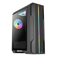 Aerocool Splinter Duo Midi Tower Nero Nero, Midi Tower, PC, Nero, ATX, micro ATX, Mini-ITX, ABS, SPCC, 16,1 cm