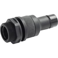 Alphacool Accoppiatore rapido ES G1/4 IG PushIn maschio, Connessione Nero