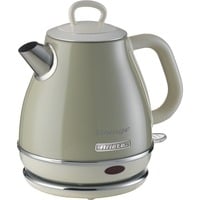 Ariete 2868 Bollitore Elettrico Vintage 1 Litro - Infusi, Tè e Tisane - Autospegnimento - Acciaio Inox - 1 Litro - 1600 Watt - Beige beige, Tè e Tisane - Autospegnimento - Acciaio Inox - 1 Litro - 1600 Watt - Beige, 1 L, 1630 W, Beige, Metallo, Senza filo, Filtro