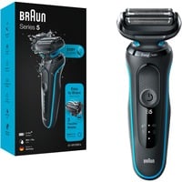Braun Series 5 51-M1000s, Rasoio Nero/Turchese