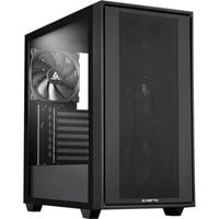 Chieftec Midi Tower GS-03B-BLK-OP, Schwarz Nero, Chassis Tower Nero, Schwarz, Midi Tower, PC, Nero, ATX, EATX, micro ATX, Mini-ITX, Gaming, 17,8 cm