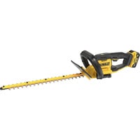 DEWALT Tagliasiepi a batteria DCMHT562P1-QW, 18 Volt giallo/Nero