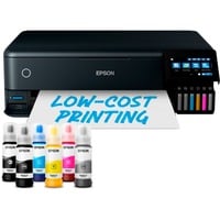Epson EcoTank ET-8550 stampante fotografica multifunzione a serbatoio, Stampante multifunzione Nero, Ad inchiostro, Stampa a colori, 5760 x 1440 DPI, A3, Stampa diretta, Nero