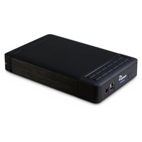 Inter-Tech Argus GD-35LK01 Box esterno HDD Nero 3.5" Nero, Box esterno HDD, 3.5", SATA, Seriale ATA II, Serial ATA III, 5 Gbit/s, Collegamento del dispositivo USB, Nero