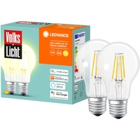 LEDVANCE VolksLicht lampada LED 60 W E27 E 60 W, 60 W, E27, 15000 h, Bianco caldo