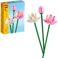 LEGO Botanicals Fiori di loto, Giochi di costruzione Set da costruzione, 8 anno/i, Plastica, 220 pz, 173 g