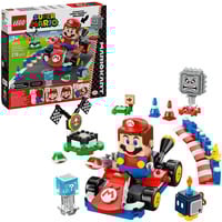 LEGO Super Mario Mario Kart™ – ® Mario™ interattivo e Kart standard, Giochi di costruzione Set da costruzione, 7 anno/i, Plastica, 278 pz, 483 g
