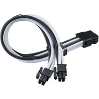 SilverStone SST-PP07E-EPS8BW, Cavo di prolunga Nero/Bianco