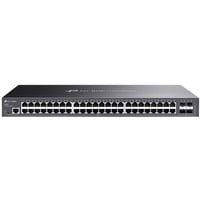 TP-Link Omada SG3452 switch di rete Gestito L2+ Gigabit Ethernet (10/100/1000) 1U Nero, Interruttore Gestito, L2+, Gigabit Ethernet (10/100/1000), Montaggio rack, 1U