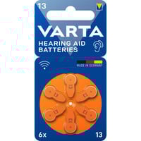 VARTA Batteria per apparecchio acustico Zinc Air 13, PR48 