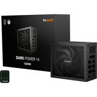 be quiet! Dark Power 14 1200 W - 80 Plus Titanium alimentatore per computer 20+4 pin ATX ATX Nero, Alimentatore PC Nero, 1200 W, 100 - 240 V, 1300 W, 50/60 Hz, 10 A, 5 A