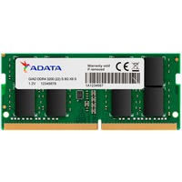 ADATA Premier memoria 8 GB 1 x 8 GB DDR4 260-pin SO-DIMM verde, 8 GB, 1 x 8 GB, DDR4, 3200 MHz, 260-pin SO-DIMM