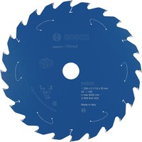 Bosch 2 608 644 524 lama circolare 25,4 cm 1 pz, Lama per sega Legno, 25,4 cm, 3 cm, 6000 Giri/min, 2,1 mm, ATB (Angolo smussato superiore alternato)