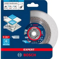 Bosch Expert HardCeramic X-LOCK lama circolare 8,5 cm 1 pz Piastrella, 8,5 cm, 2,22 cm, 1,4 mm, Bosch, 1 pz