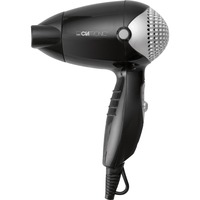 Clatronic HT 3393, Asciugacapelli Nero/Argento