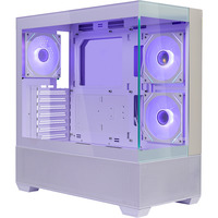 Cooler Master Elite 690 Bianco, Chassis Tower bianco/legno