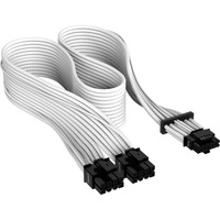 Corsair Cavo adattatore PSU Premium rivestito PCIe 5.0 12VHPWR bianco