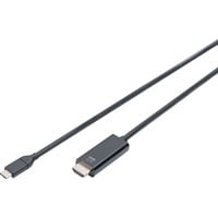 Digitus AK-300330-050-S, Cavo Nero