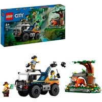 LEGO City Fuoristrada dell’Esploratore della giungla, Giochi di costruzione Set da costruzione, 6 anno/i, Plastica, 314 pz, 522 g