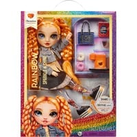 MGA Entertainment Rainbow High Sparkle & Shine Fashion Dolls- Clementine (Orange), Bambola Rainbow High Sparkle & Shine Fashion Dolls- Clementine (Orange), Bambola alla moda, Femmina, 4 anno/i, Bambino/Bambina, 280 mm, Multicolore