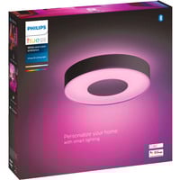 Philips White & Color Ambiance Infuse Lampada da Soffitto M, Luce LED Nero