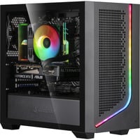 ALTERNATE Gaming-PC Window Edition • RTX 5060 • Intel® Core™ i5-12400F • 16 GB RAM, PC Gaming Nero/trasparente
