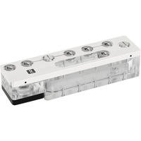 Alphacool Apex Distro Plate North XL D5/DDC, Raffreddamento ad acqua bianco