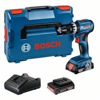 Bosch Trapano avvitatore a batteria a percussione GSB 18V-45 Professional, 18 Volt, Cordless blu/Nero