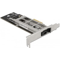 DeLOCK 47003 scheda di interfaccia e adattatore Interno M.2 PCIe, M.2, PCIe 3.0, Grigio, 32 Gbit/s, -40 - 85 °C