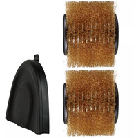 EINHELL 3424122 accessorio per utensili manuali da giardino Spazzola Nero, Marrone Acciaio, Pennello Spazzola, Nero, Marrone, Acciaio, 1400 Giri/min, 11,5 cm, 1 kg