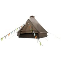 Easy Camp Vaulen Tipi, per 7 persone, Tenda marrone