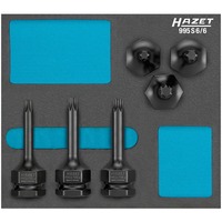 Hazet Set di inserti per chiavi a bussola di potenza 995S6/6, chiave combinata   