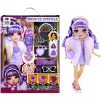 MGA Entertainment Rainbow High Creative Crystals Fashion Doll- Violet, Bambola Rainbow High Creative Crystals Fashion Doll- Violet, Bambola alla moda, Femmina, 8 anno/i, 280 mm, Multicolore