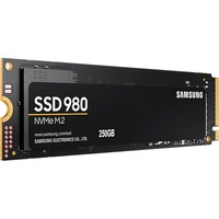 SAMSUNG 980 M.2 250 GB PCI Express 3.0 V-NAND NVMe 250 GB, M.2, 1300 MB/s