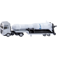 SIKU SUPER MAN camion con razzo ESA, Veicolo modello 