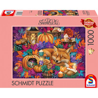 Schmidt Spiele Sheena Pike: Sogno d'autunno, Puzzle 