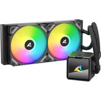 Sharkoon S50 ARGB, Raffreddamento ad acqua Nero