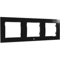 Shelly Cornice da parete 3, Copertura Nero