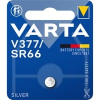 Varta -V377 Batterie per uso domestico Batteria monouso, SR66, Ossido d'argento (S), 1,55 V, 1 pz, 27 mAh