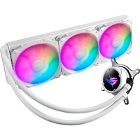 ASUS ROG Strix LC II 360 ARGB White Edition Processore Raffreddatore di liquidi tutto in uno 12 cm Bianco, Raffreddamento ad acqua bianco, Raffreddatore di liquidi tutto in uno, 12 cm, 137,5 m³/h, Bianco