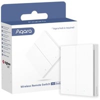 Aqara Wireless Remote Switch H1 (Double), Pulsante bianco