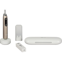 Braun Oral-B iO Series 10, Spazzolino da denti elettrico oro/Nero